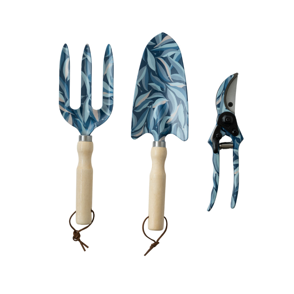 Plumberry Series Garden Tool Set 3pc - NAVY EUCALYPTUS
